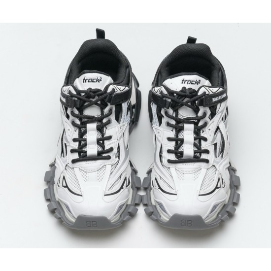 Balenciaga Track 2 Sneaker Black White 570391 W2GN3 1090 Balenciaga Track 2 Sneaker Black White 570391 W2GN3 1090