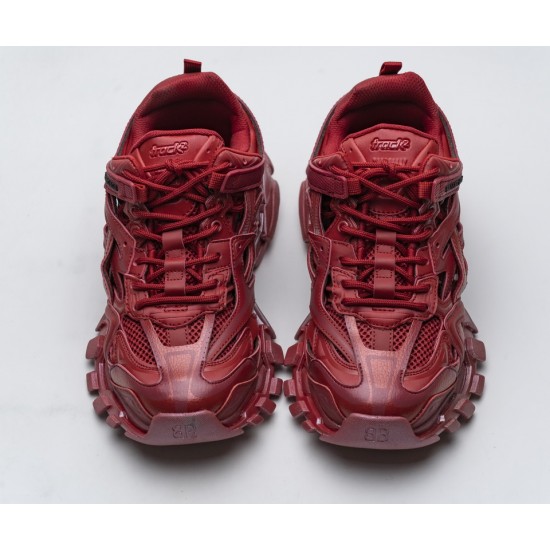Blenciaga Track 2 Sneaker Pearl Red 570391W2GN32029 Blenciaga Track 2 Sneaker Pearl Red 570391W2GN32029