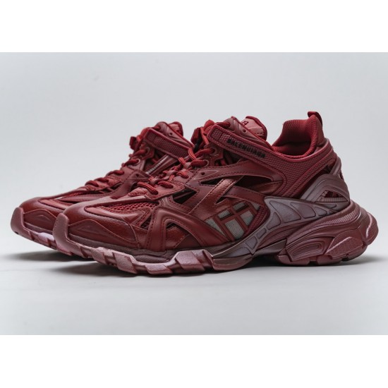 Blenciaga Track 2 Sneaker Pearl Red 570391W2GN32029 Blenciaga Track 2 Sneaker Pearl Red 570391W2GN32029