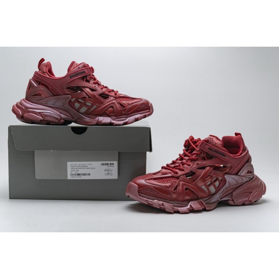 Blenciaga Track 2 Sneaker Pearl Red 570391W2GN32029 Blenciaga Track 2 Sneaker Pearl Red 570391W2GN32029