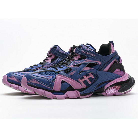 Blenciaga Track 2 Sneaker Blue Pink 570391 W2GN3 4050 Blenciaga Track 2 Sneaker Blue Pink 570391 W2GN3 4050