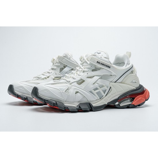 Blenciaga Track 2 Sneaker White Red Black 570391 W2GN3 9610 Blenciaga Track 2 Sneaker White Red Black 570391 W2GN3 9610