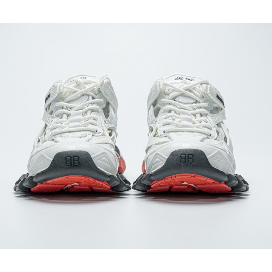 Blenciaga Track 2 Sneaker White Red Black 570391 W2GN3 9610 Blenciaga Track 2 Sneaker White Red Black 570391 W2GN3 9610