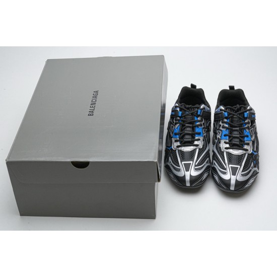 Balenciaga Drive Sneaker Black Blue 624343 W2FD1 1041