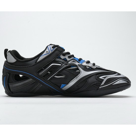 Balenciaga Drive Sneaker Black Blue 624343 W2FD1 1041