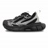 Balenciaga Runner Sneaker Black Silver 734733 W3RB5 0218