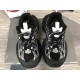 Balenciaga Runner Sneaker Black Silver 734733 W3RB5 0218