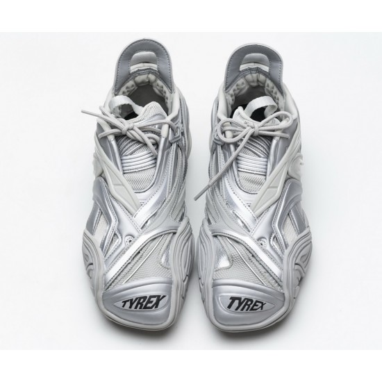 Balenciaga Tyrex 5.0 Sneaker Silver Balenciaga Tyrex 5.0 Sneaker Silver