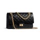 Chanel 2.55 HANDBAG Black Green Pink Chanel 2.55 HANDBAG Black Green Pink