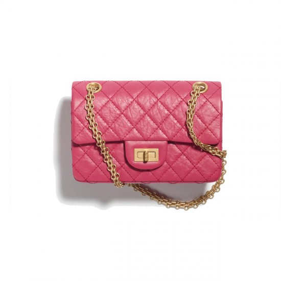 Chanel 2.55 HANDBAG Black Green Pink Chanel 2.55 HANDBAG Black Green Pink