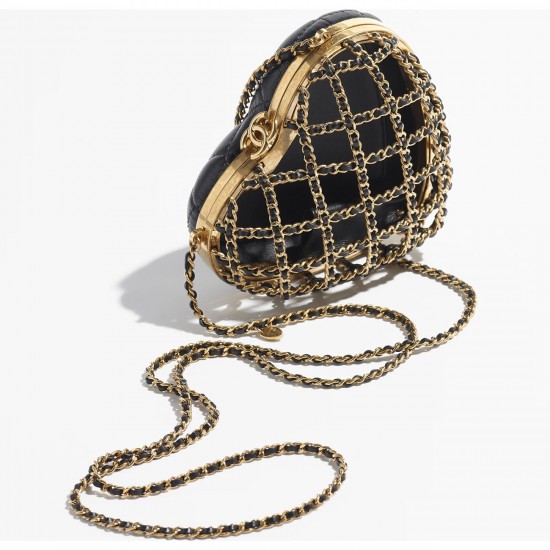 CHANEL HEART MINAUDIERE SMALL BAG CHANEL HEART MINAUDIERE SMALL BAG