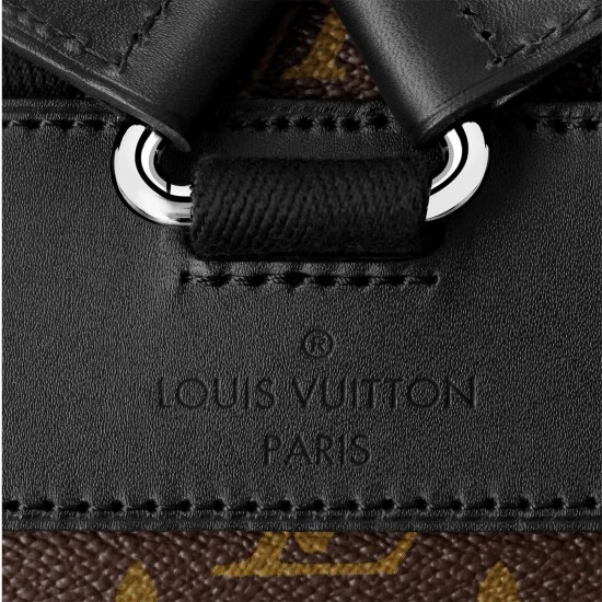 LV Backpack Christopher MM monogram Macassar Canvas M43735 LV Backpack Christopher MM monogram Macassar Canvas M43735