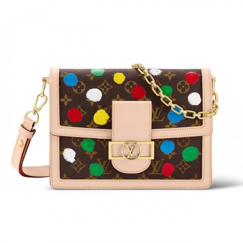 LV x YK Dauphine MM handbag M46432