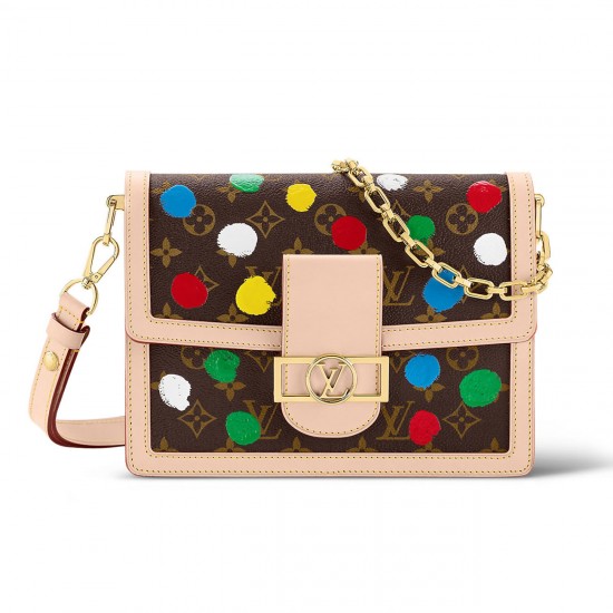 LV x YK Dauphine MM handbag M46432 LV x YK Dauphine MM handbag M46432