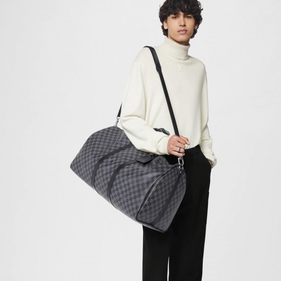 LV Keepall Shoulder Bag 55 Bag N41413 LV Keepall Shoulder Bag 55 Bag N41413