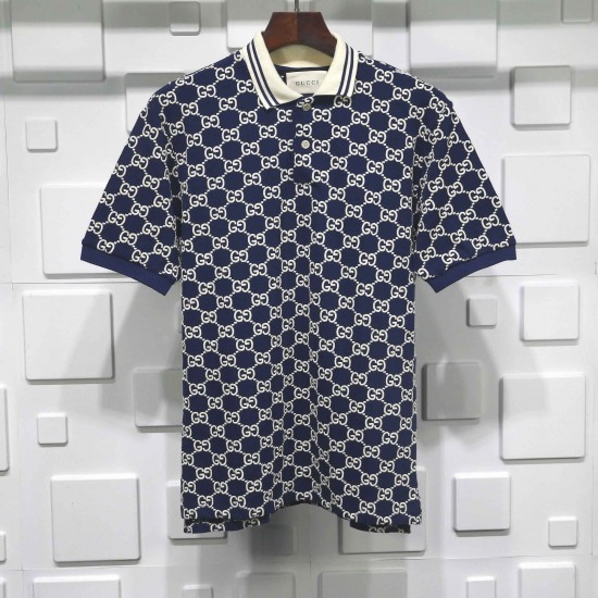 Gucci pattern embroidery Polo 2021 Gucci pattern embroidery Polo 2021