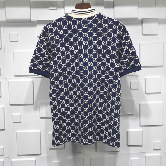 Gucci pattern embroidery Polo 2021 Gucci pattern embroidery Polo 2021