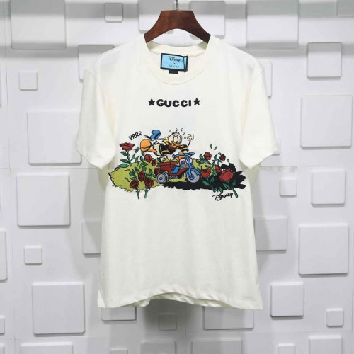 Disney x Gucci Donald Duck embroidery T-shirt