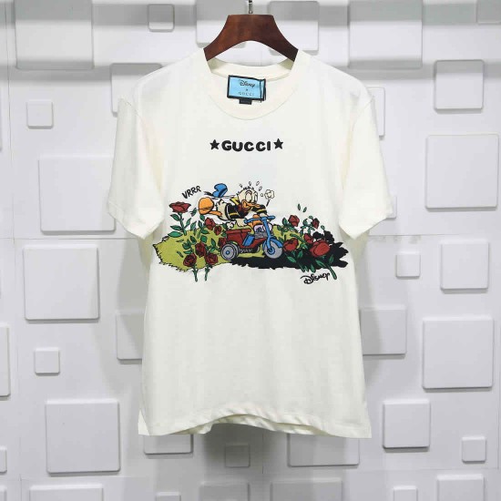 Disney x Gucci Donald Duck embroidery T-shirt Disney x Gucci Donald Duck embroidery T-shirt