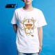 Gucci Doraemon T-shirt embroidery Pure cotton