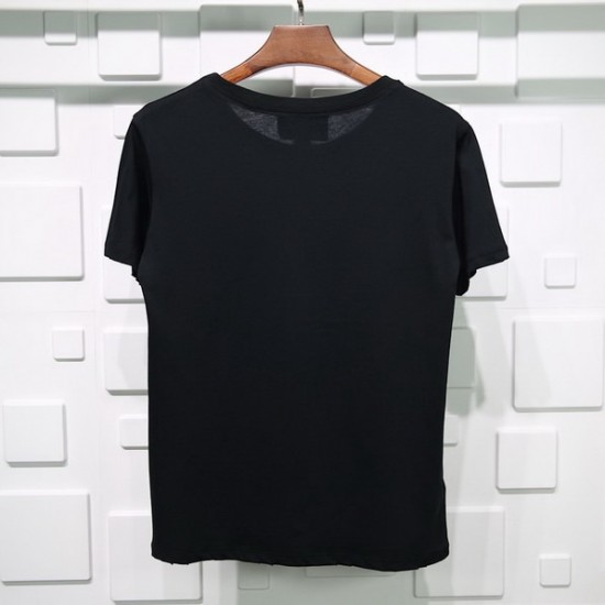 Gucci T-shirt Signature graffiti Pure cotton white/black Gucci T-shirt Signature graffiti Pure cotton white/black