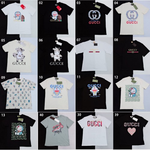 Gucci T-shirt Pure cotton 42 styles
