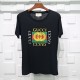 Gucci T-shirt printing classic Square logo Pure cotton