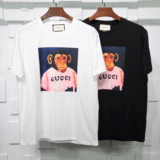 Gucci orangutan T-shirt printing Pure cotton Gucci orangutan T-shirt printing Pure cotton