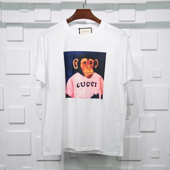 Gucci orangutan T-shirt printing Pure cotton Gucci orangutan T-shirt printing Pure cotton