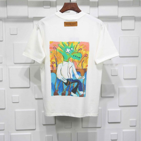 Louis Vuitton Graffiti Monster T-shirt Louis Vuitton Graffiti Monster T-shirt