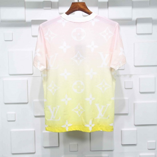 Louis Vuitton Red Yellow gradient T-shirt Louis Vuitton Red Yellow gradient T-shirt