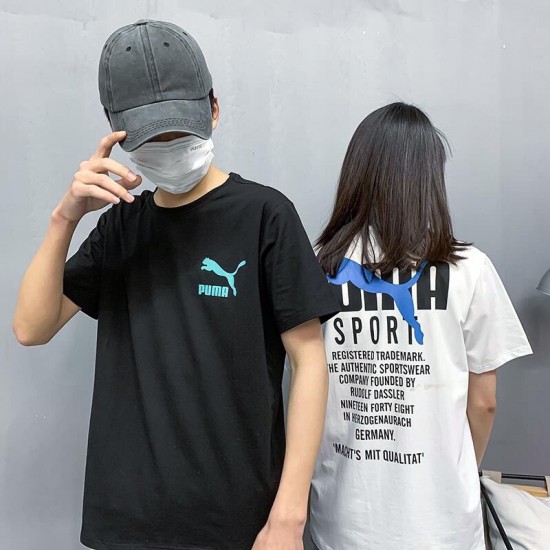 PUMA T-shirt Mens Womens Pure cotton LS2156978X85 PUMA T-shirt Mens Womens Pure cotton LS2156978X85