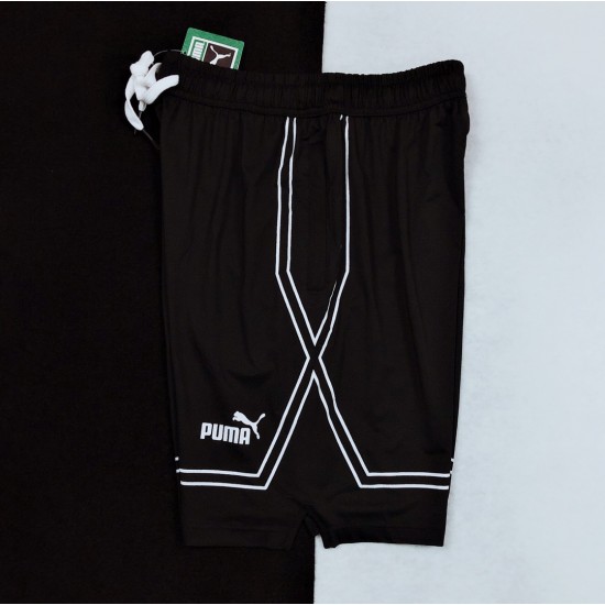 Puma shorts Pure cotton knitting Black LS21571X90 Puma shorts Pure cotton knitting Black LS21571X90