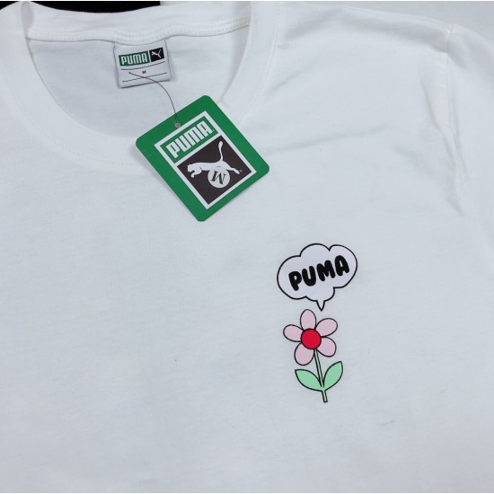 PUMA T-shirt little flower Pure cotton LS3123147X85 PUMA T-shirt little flower Pure cotton LS3123147X85