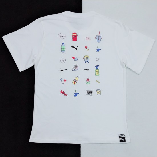 PUMA T-shirt little flower Pure cotton LS3123147X85 PUMA T-shirt little flower Pure cotton LS3123147X85
