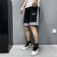 Puma shorts Pure cotton knitting Black reflective LS21571X90 Puma shorts Pure cotton knitting Black reflective LS21571X90