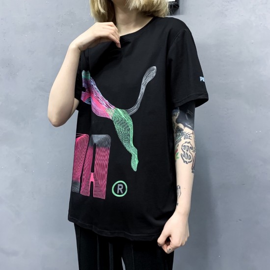 PUMA Short sleeve T-shirt Mens Womens Pure cotton LS321238X85 PUMA Short sleeve T-shirt Mens Womens Pure cotton LS321238X85