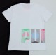 PUMA Short sleeve T-shirt Mens Womens Pure cotton LS321238X85