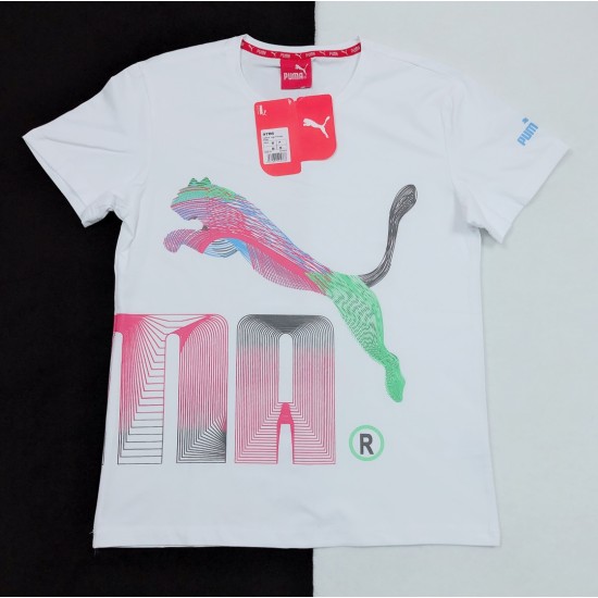 PUMA Short sleeve T-shirt Mens Womens Pure cotton LS321238X85 PUMA Short sleeve T-shirt Mens Womens Pure cotton LS321238X85