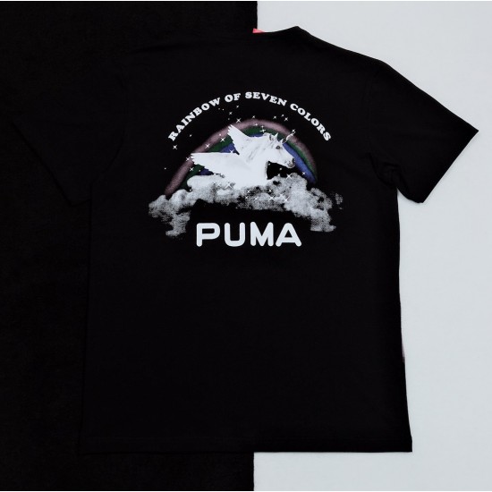 Puma T-shirt Couple short sleeve Round neck Pure cotton LS321321X90 Puma T-shirt Couple short sleeve Round neck Pure cotton LS321321X90
