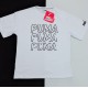 PUMA T-shirt Mens Womens Pure cotton LS3232189X85