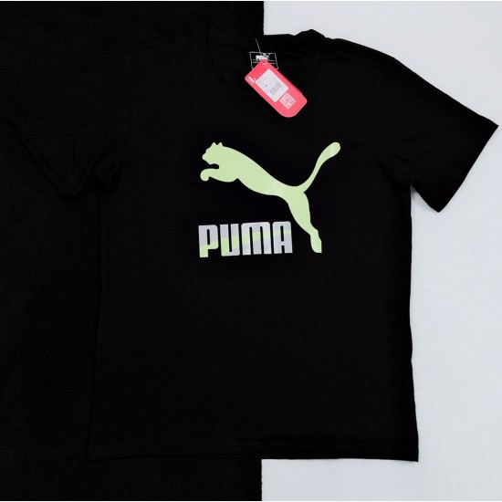 PUMA T-shirt Mens Womens Pure cotton LS3232418X85