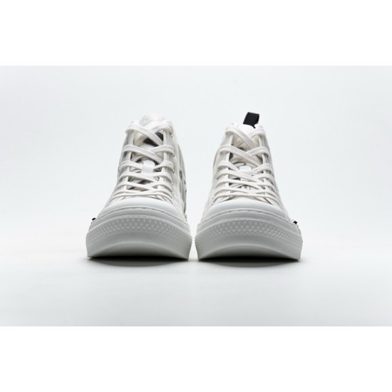 Dior B23 Oblique Transparency High H565 White Black Dior B23 Oblique Transparency High H565 White Black
