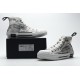 Dior B23 Oblique Transparency High H565 White Black Dior B23 Oblique Transparency High H565 White Black