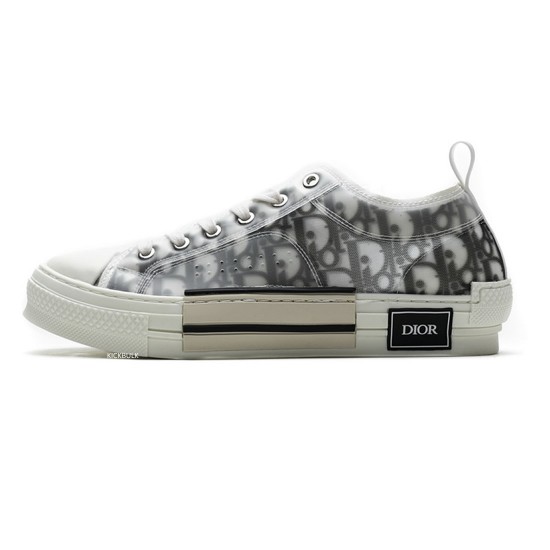 Dior B23 HT Oblique Transparency Low H565 White Black Dior B23 HT Oblique Transparency Low H565 White Black