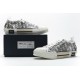 Dior B23 HT Oblique Transparency Low H565 White Black Dior B23 HT Oblique Transparency Low H565 White Black