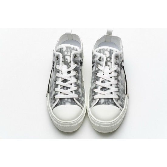 Dior B23 HT Oblique Transparency Low H565 White Black Dior B23 HT Oblique Transparency Low H565 White Black