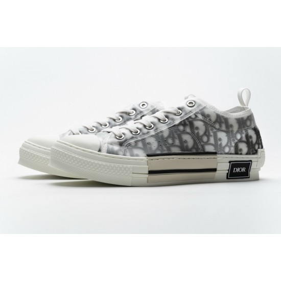 Dior B23 HT Oblique Transparency Low H565 White Black Dior B23 HT Oblique Transparency Low H565 White Black
