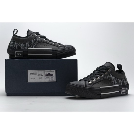 Dior B23 HT Oblique Transparency Low H565 White Black Dior B23 HT Oblique Transparency Low H565 White Black