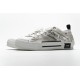 Dior Newspaper Low 3SN249YUO_H069 White Dior Newspaper Low 3SN249YUO_H069 White